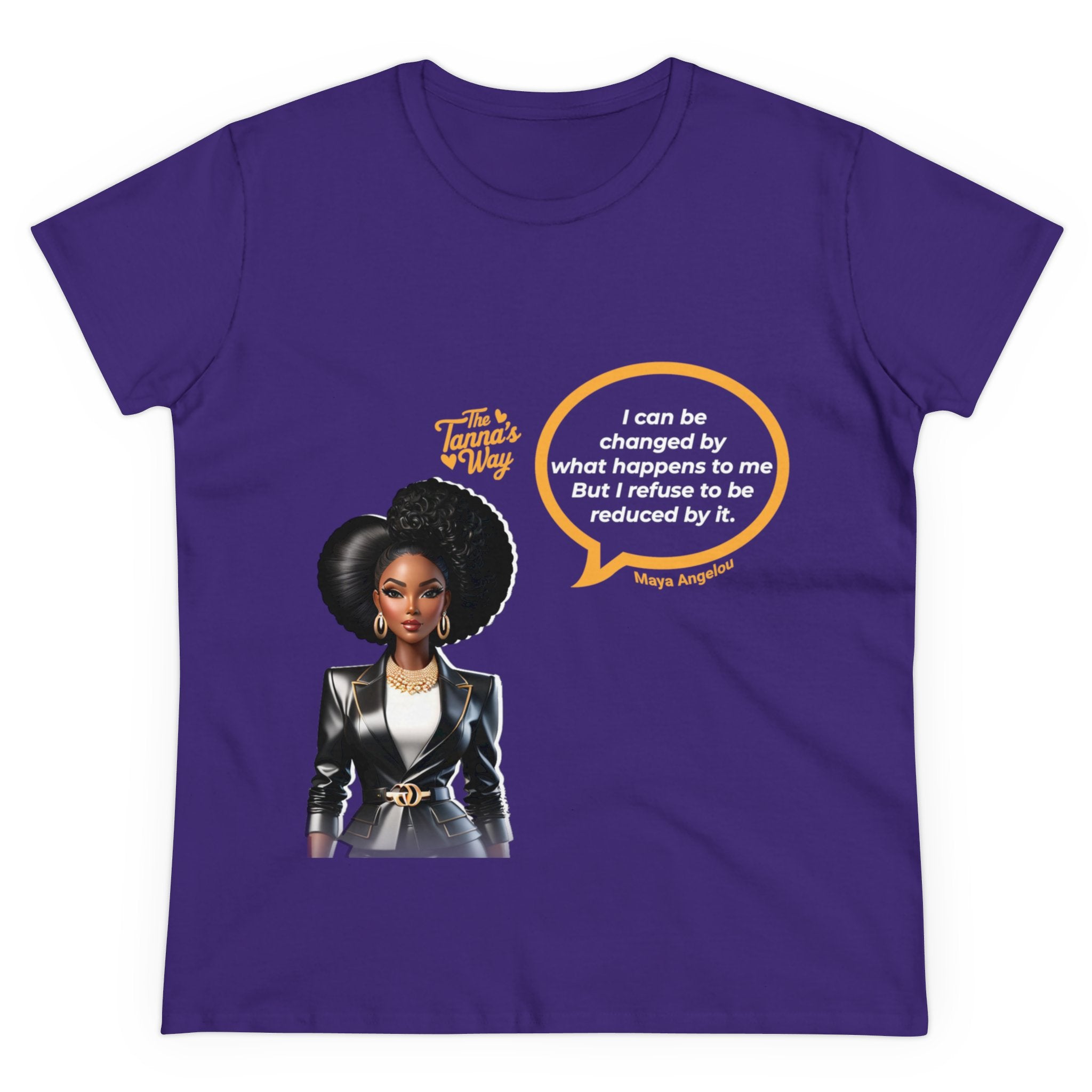 Maya Angelou 2 | Women's Midweight Cotton Tee